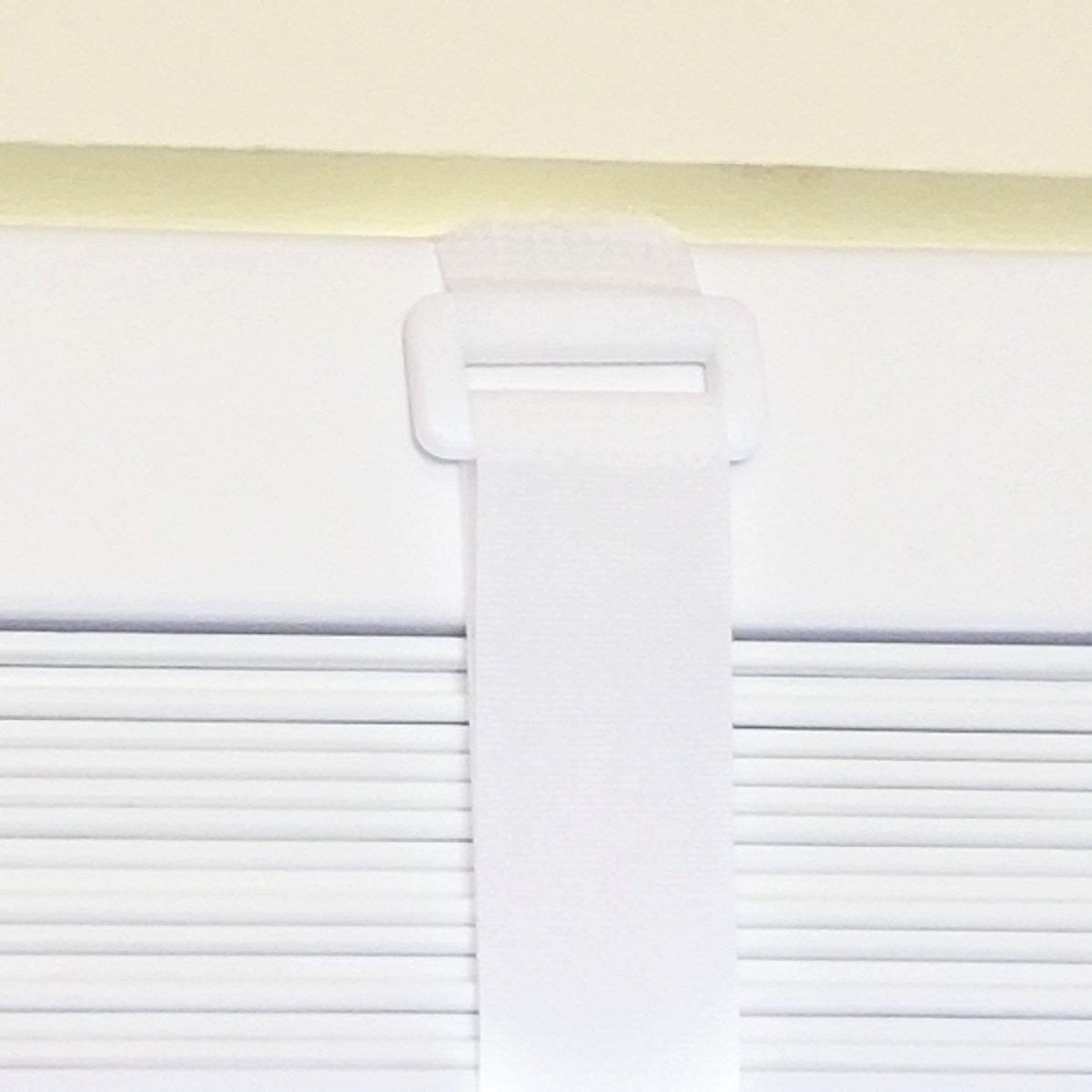 ENVISIONED Reusable Cinch Straps 1.5" x 15" - 10 Pack, Multipurpose Quality Hook and Loop Securing Straps (White)