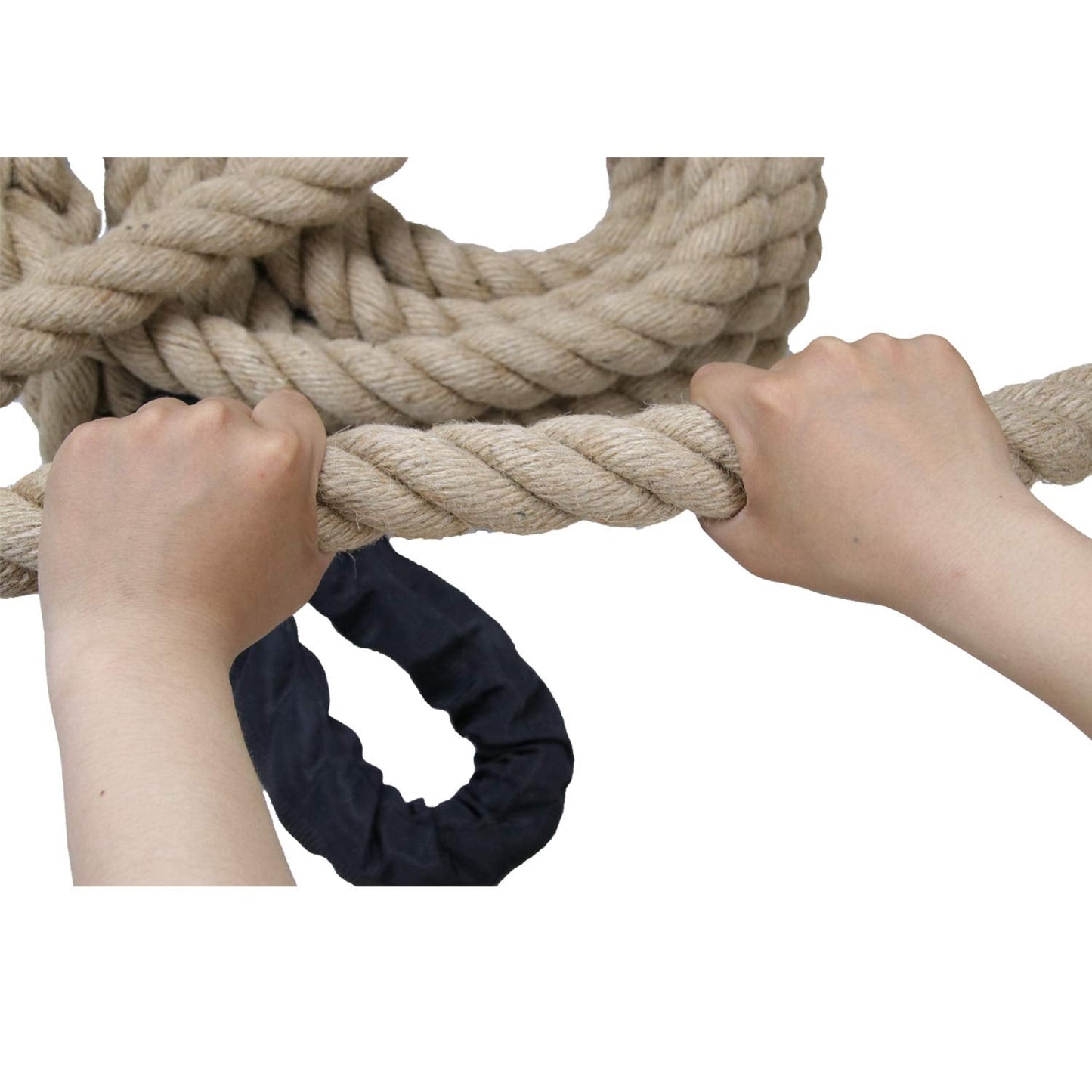 Perantlb Outdoor Climbing Rope for Fitness and Strength Training, Workout Gym Climbing Rope, 1.5'' in Diameter, Length Available: 10, 15, 20, 25, 30, 50 Feet