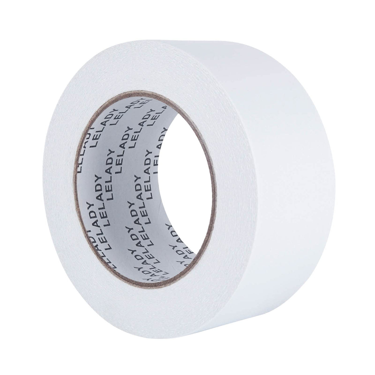 LELADY Double Sided Tape 2 Inch x 40 Yards- 1 Roll Double-Sided Adhesive Sticky Tape, High Adhesive Double-Sided Tape, for Arts, Crafts, Office School Stationery Supplies
