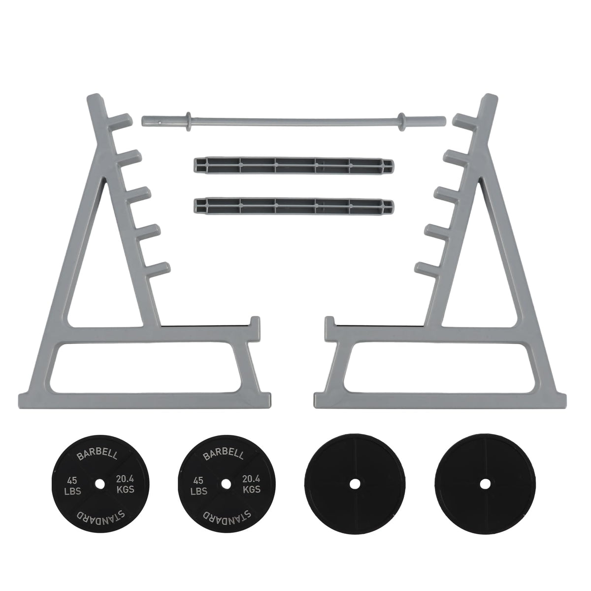 QWLWBU Barbell Rack Pen Holder, Squat Rack Pen Holder for Fitness Enthusiasts and Weightlifting Fans, Gym Theme Decorations Gift, Fun Desk Accessories (As Shown)