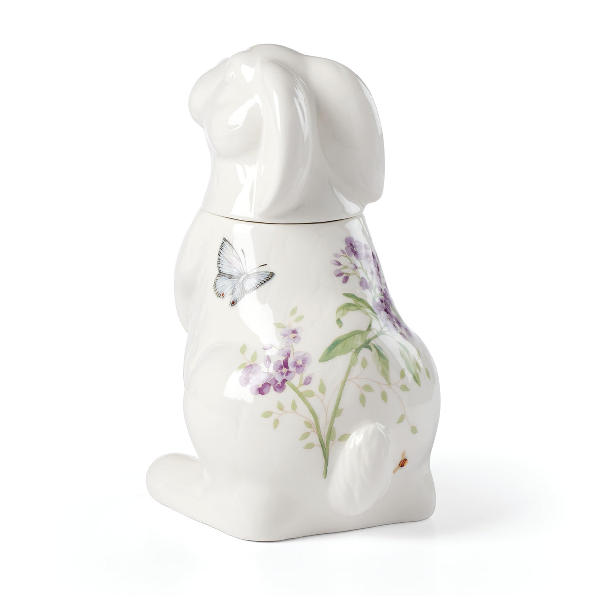 Lenox 893454 Butterfly Meadow Bunny Cookie Jar, Easter Serveware