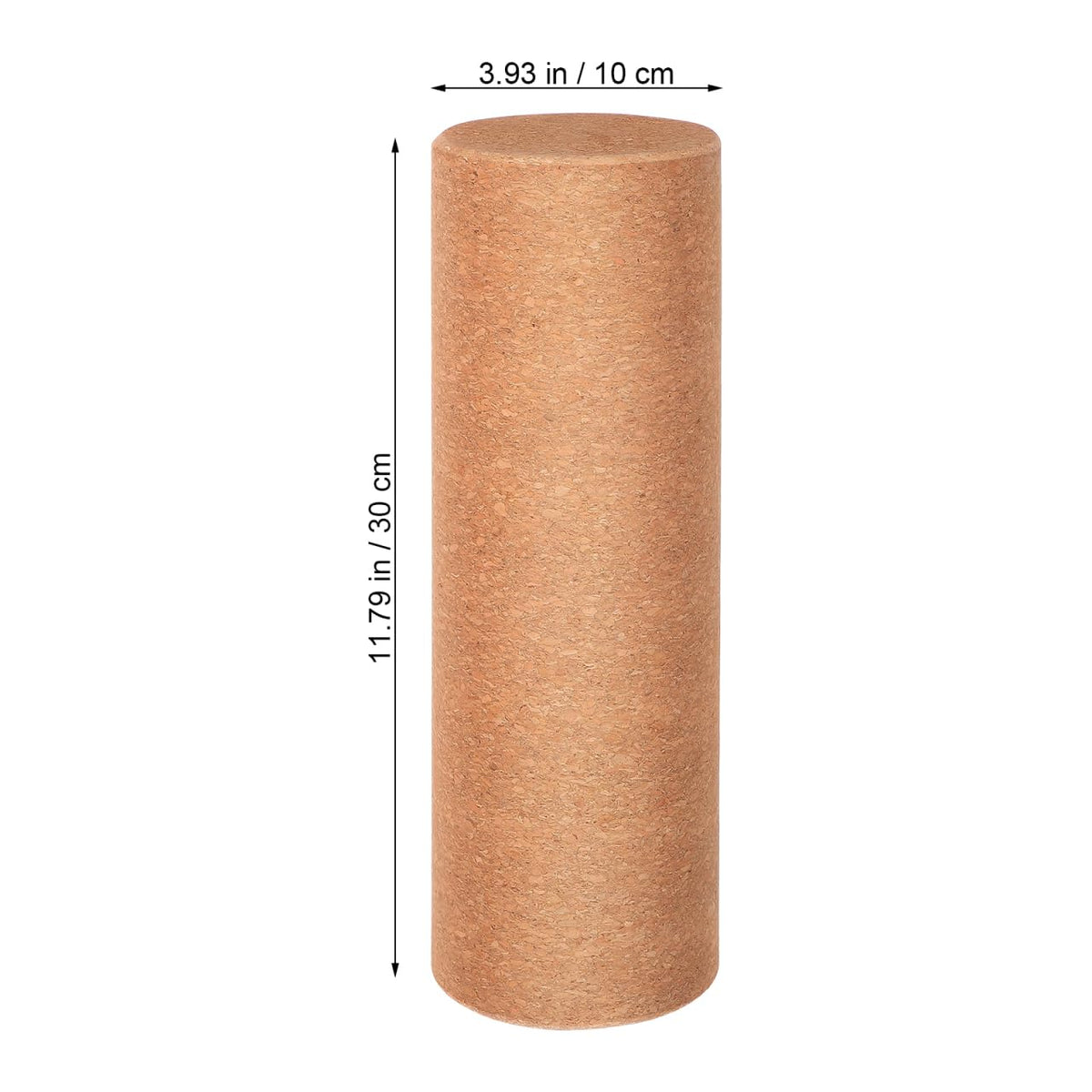 Yoga Blocks Cork Roller Fitness Yoga Roller Exercise Physical Exercise Deep Tissue Muscle Massage Portable Yoga Cylinder Back Bend Training for Legs Back Muscles