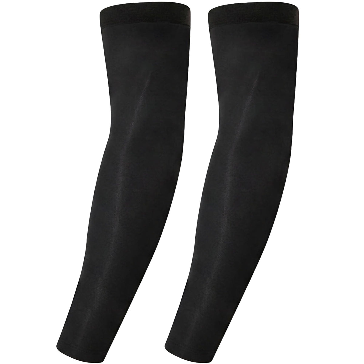 Xeoxarel UV Sun Protection Arm Sleeves - Tattoo Cover Up - UPF 50 Sports Compression Cooling Sleeve for Men & Women Black