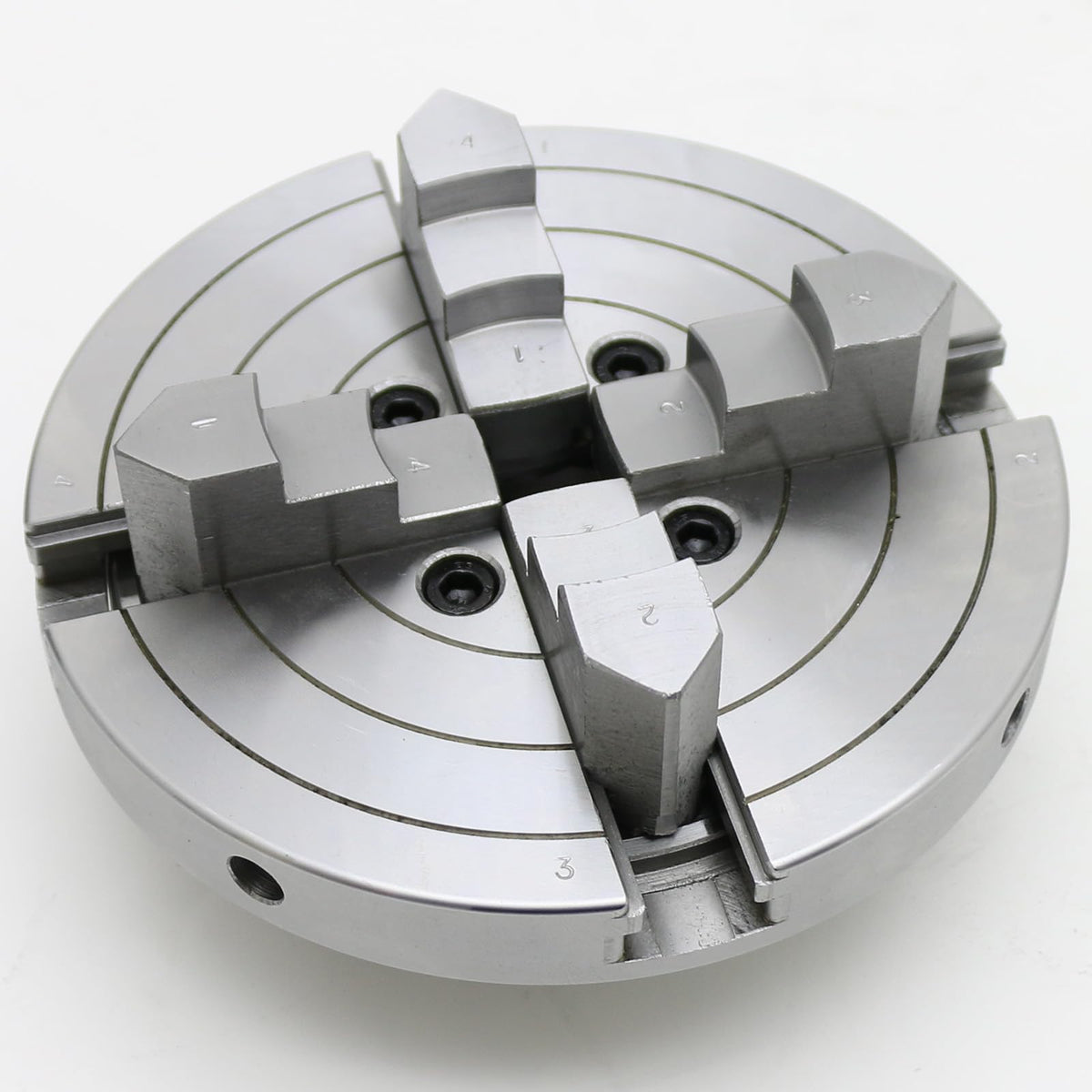 Wood Lathe Chuck, 6 inch 4 Jaws, Self-Centering Lathe Chucks for Woodturning, 4 Jaw Chuck for Wood Lathe 1 x 8TPI Thread