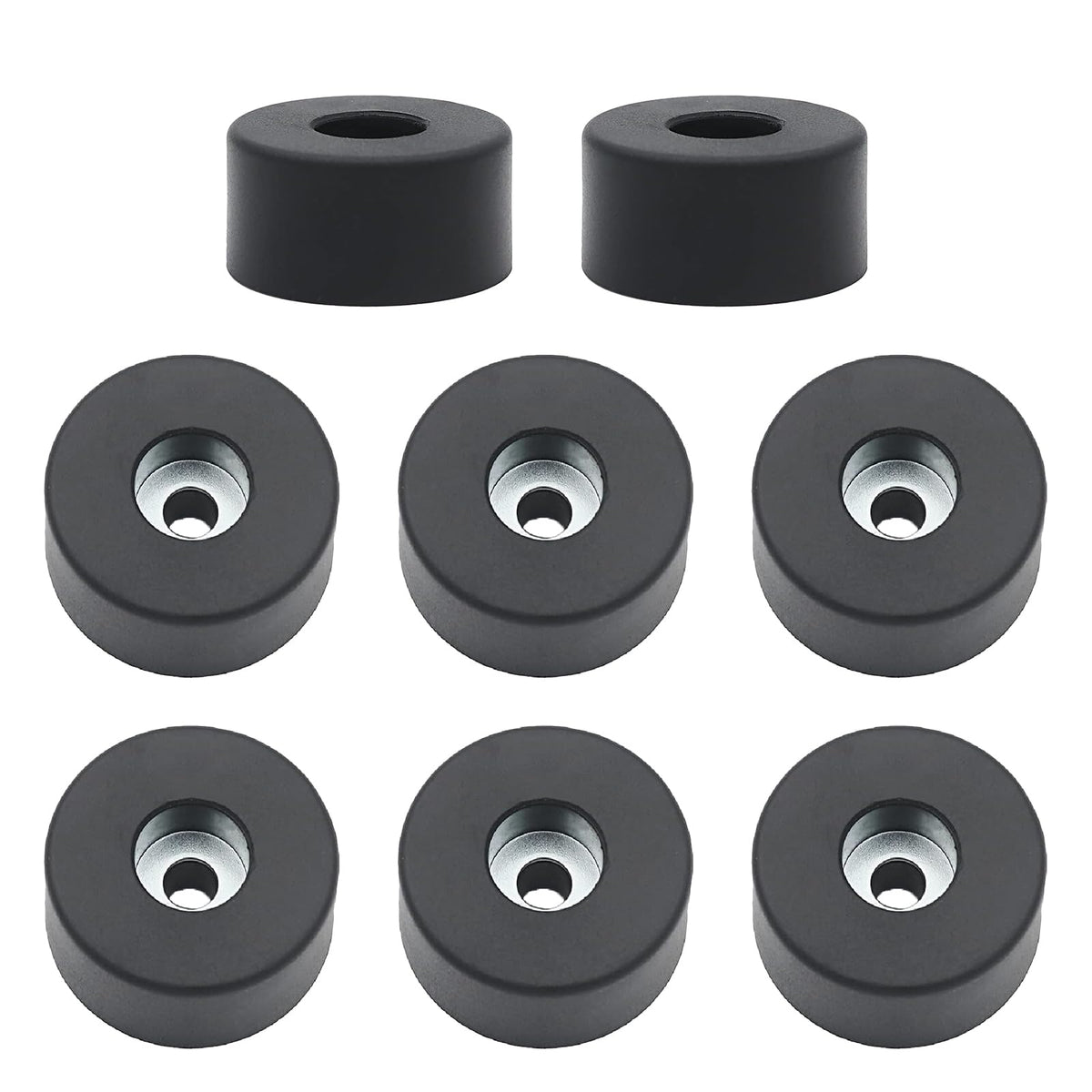[8-Pack] 192310GS Anti Vibration Rubber Feet for Air Compressors, Generators & Pressure Washers Isolation Pads Compatible with Coleman Powermate 094-0026, Sanborn E106661, D091007