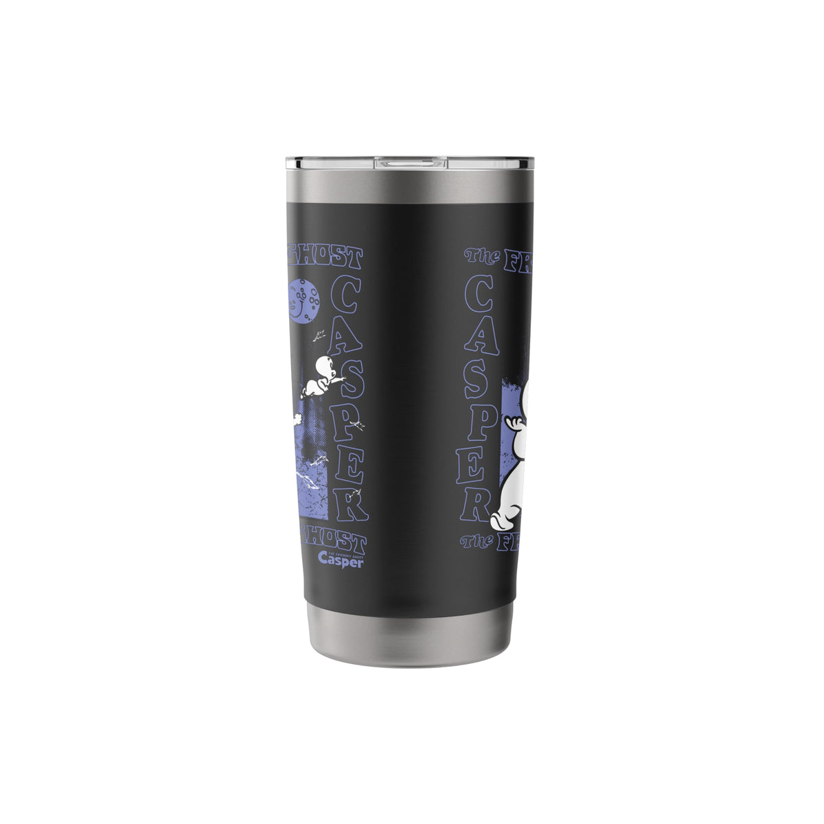 Casper The Friendly Ghost Nighttime Stainless Steel Insulated Tumbler