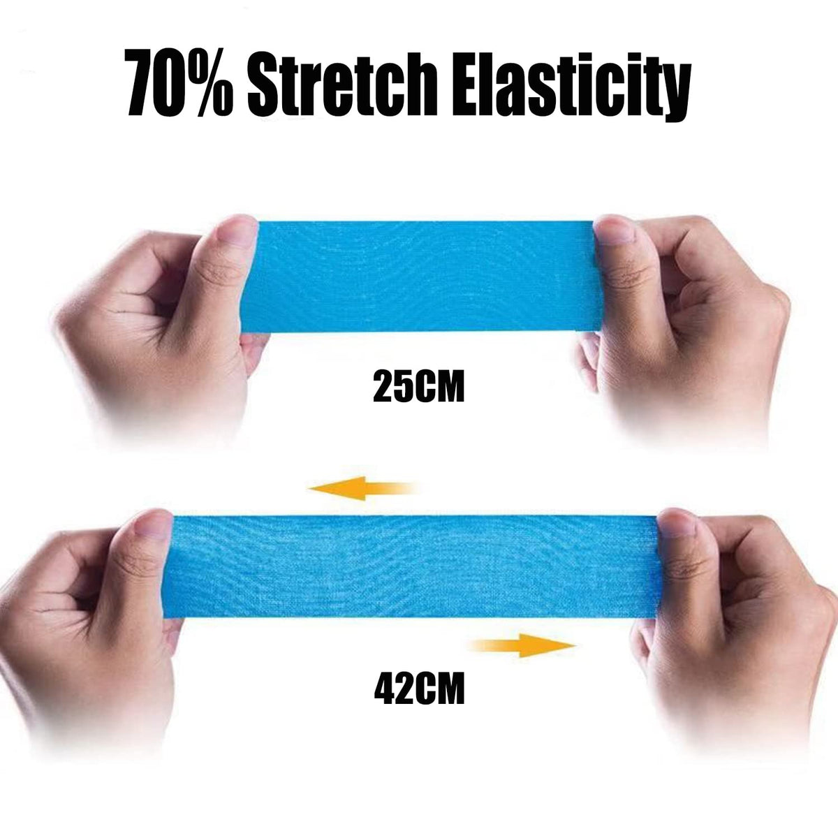 Kinesiology Tape Precut Strips Pro Athletic (3 Rolls,60 Strips) Original Cotton Waterproof Breathable Latex Free Tape for Muscle Pain Relief and Joint Support Elastic Sports Activities Tapes (Mix)