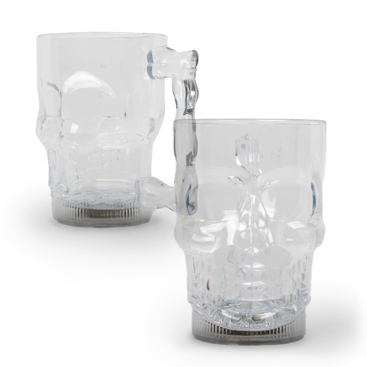 Fun Central Light Up Skull Mug with Multifunction LED - 20oz