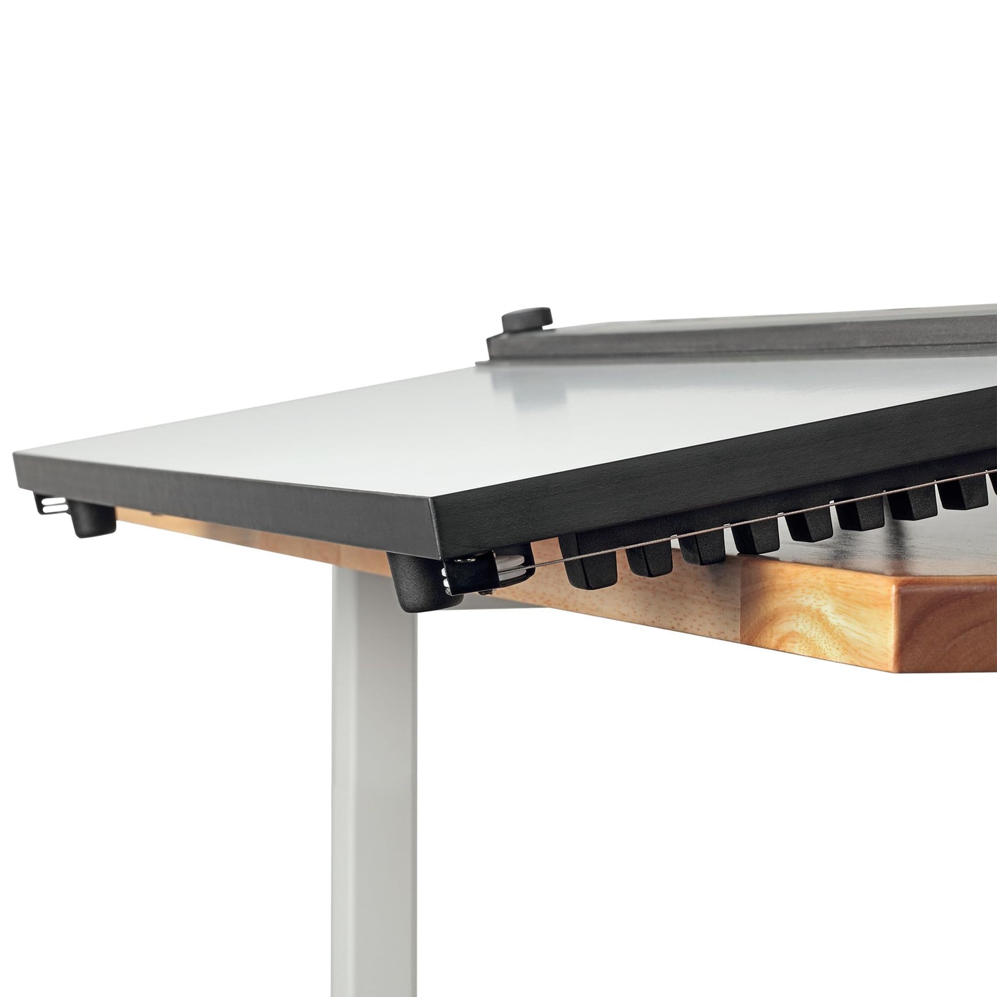 Acurit PXB 16” x 21” Drawing Board for Artists and Designers - Portable Workspace for Drawing, Sketching, Drafting, Painting - Fixed Angled Laminated Surface with Ruler and Parallel Motion Bar