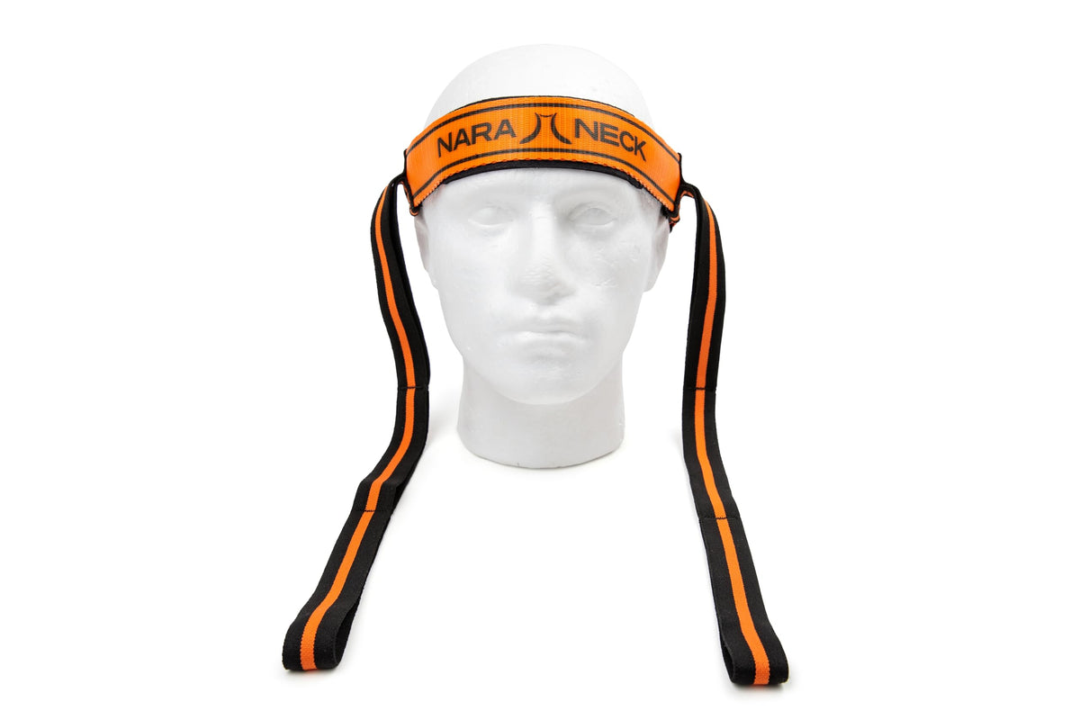 Portable Neck Exercise Device - Neck Pain Relief, Posture Improvement, and Neck Strength Training with Resistance Band and Adjustable Head Strap for Home Use, Gym use or Travel - Lightweight, Compact