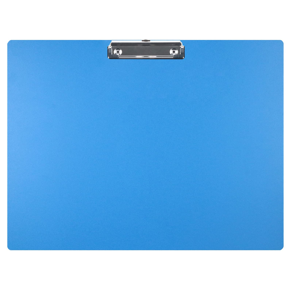 Acocony 11x17 Clipboard Landscape Super Tough Extra Large Clipboard Low Profile Clip Not Fragile 11 x 17 Clipping Board PP Plastic Blue Pack of 1