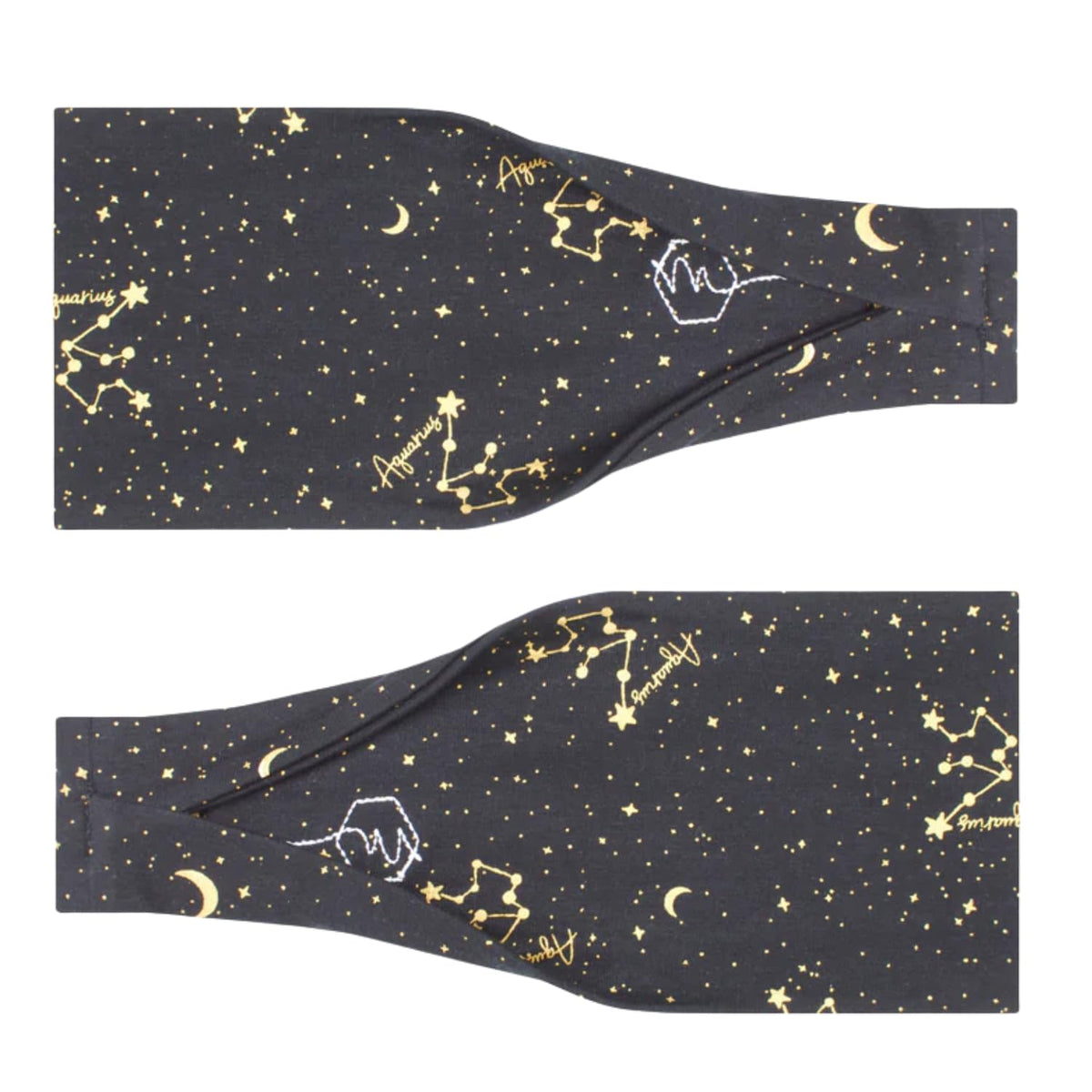 Maven Thread 4" Wide Workout Headbands for Women (2 Pack) – Non-Slip Sweatbands for Gym, Running & Yoga (Aquarius, 2 Pack)
