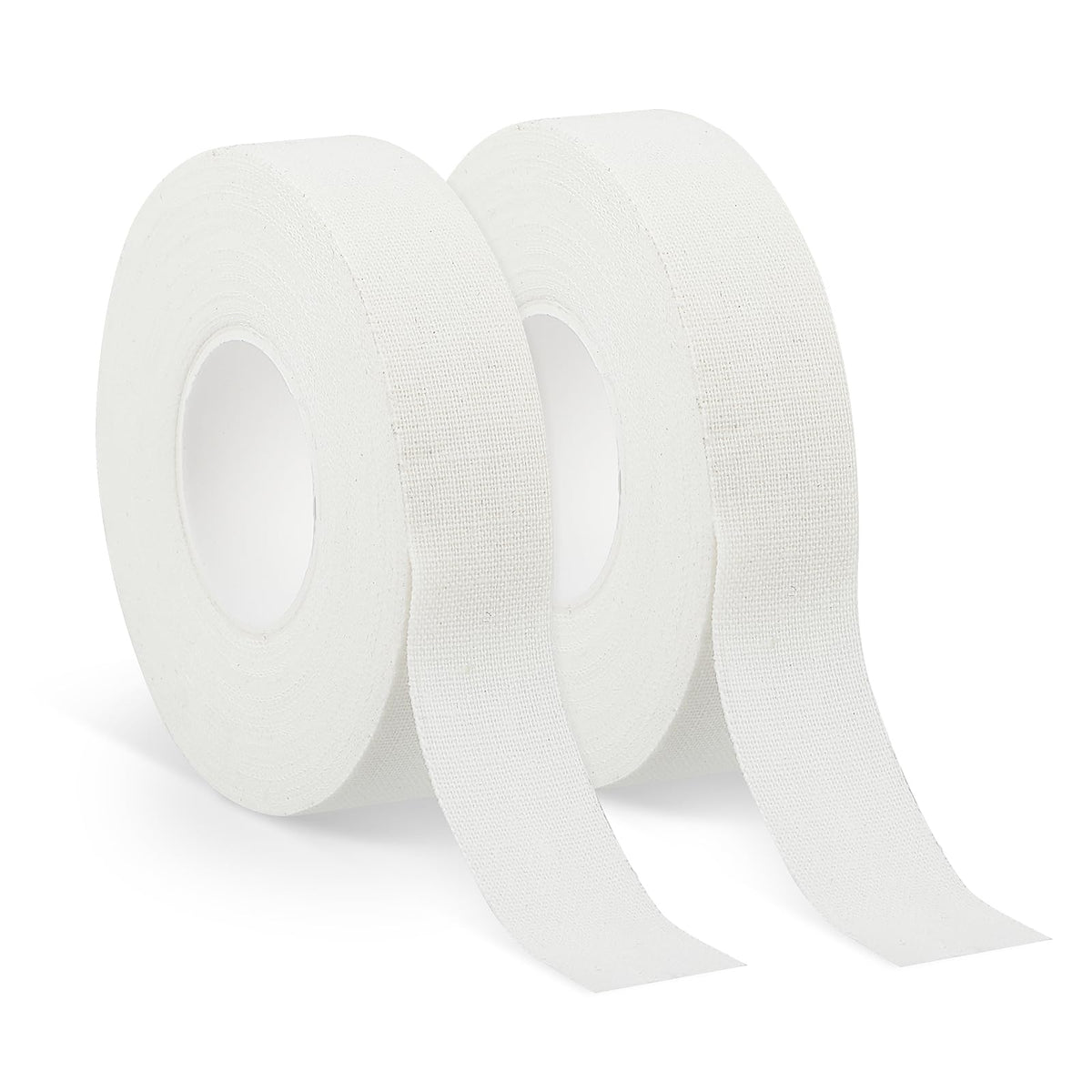 COMNICO Finger Tape, White Extra Strong 0.6-Inch x 32-feet Athletic Tape for Fingers Feet Sweat Volleyball Finger Tape for Outdoor Sports Climbing Football (2)