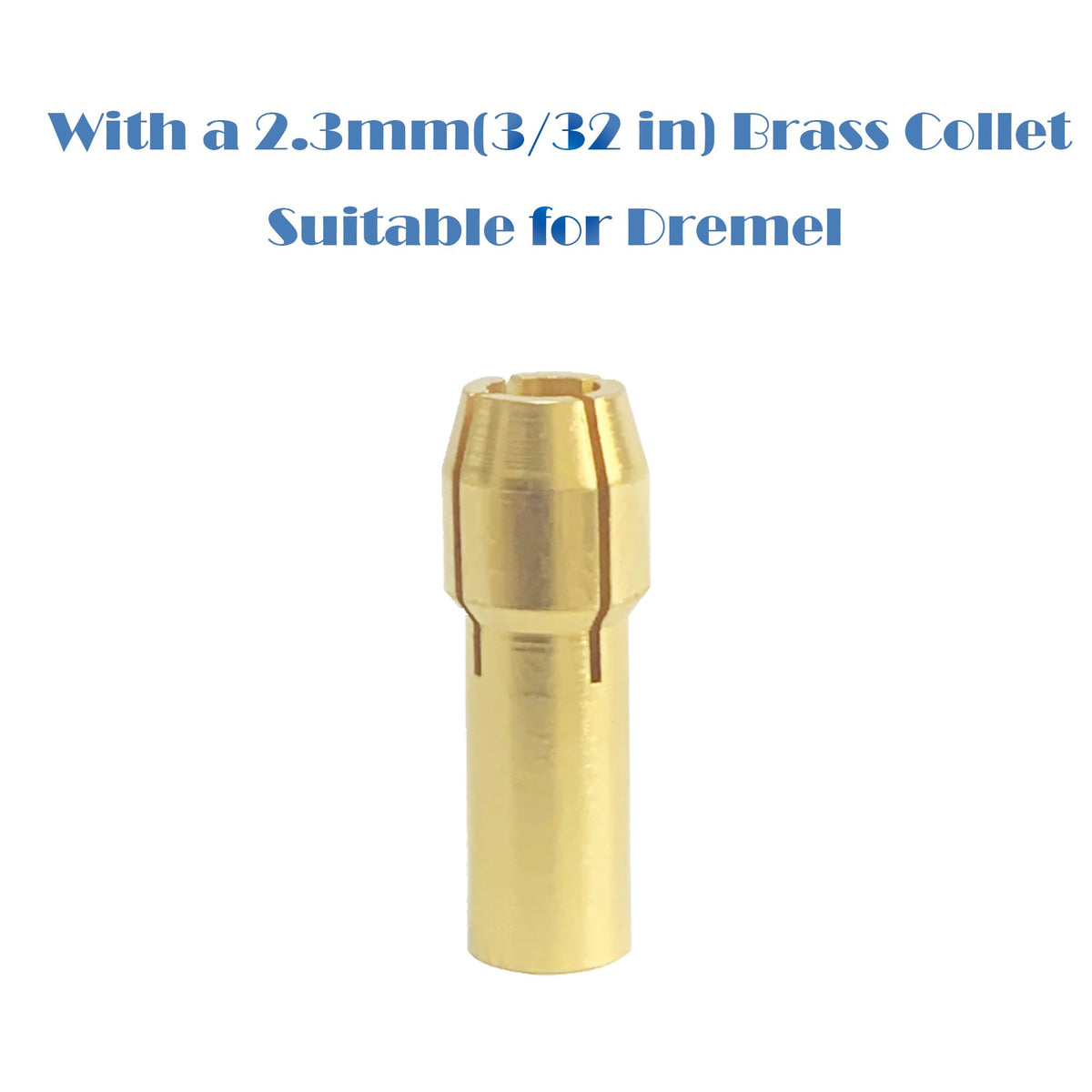 ChilternCasa 1mm-3mm Diamond Drill Bits for Stone, Grinding Bit Set 2.35mm Shank with Collet Rotary Tools for Dremel Drilling Glass, Gemstones & Jewelry - Pack of 30
