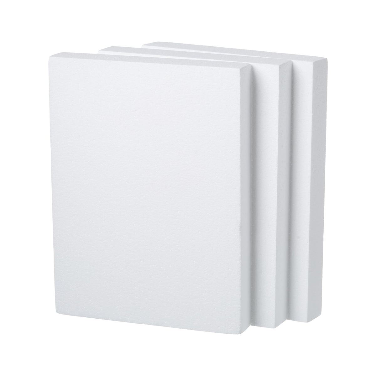 Crafare 3 Pack Craft Foam Blocks 16X12X2in Polystyrene Brick Rectangle for Arts School Projects Sculptures Floral Arrangements Modeling and Centerpieces