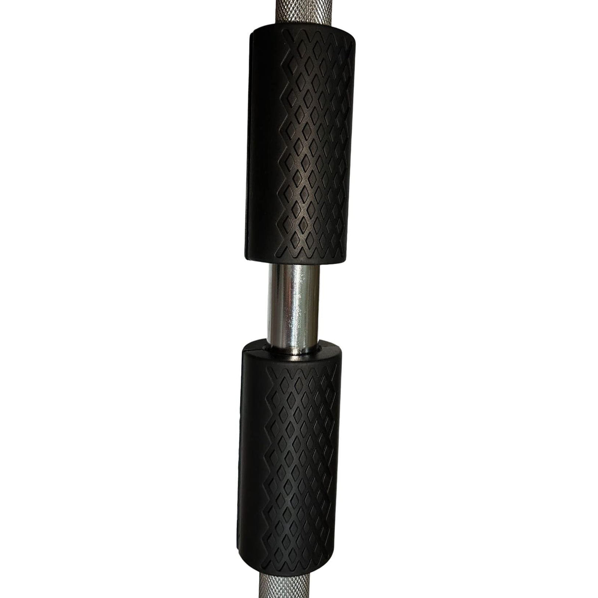 qibylift Pull Up Thick Bar Adapter, Weight Grip Bar Fit for Standard Barbell - Dumbbell Handle Grips, Silicone Rubber Barbell Grips for Weight Lifting Cable Attachments & Fitness Training (Black)