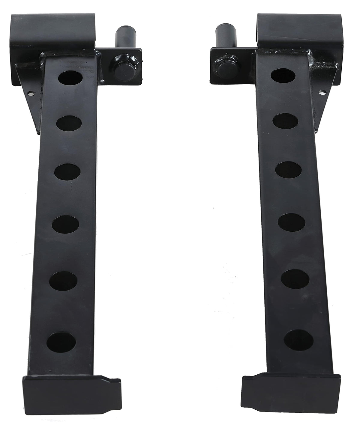 Fitvids Pair of Spotter Arms for 2x2 Cable Crossover | 5/8" Upright Compatibility | Upgraded Heavy Duty Safety Arms for Fitvids Power Cage – Compatible with Home Gym Squat Rack – nan – Black