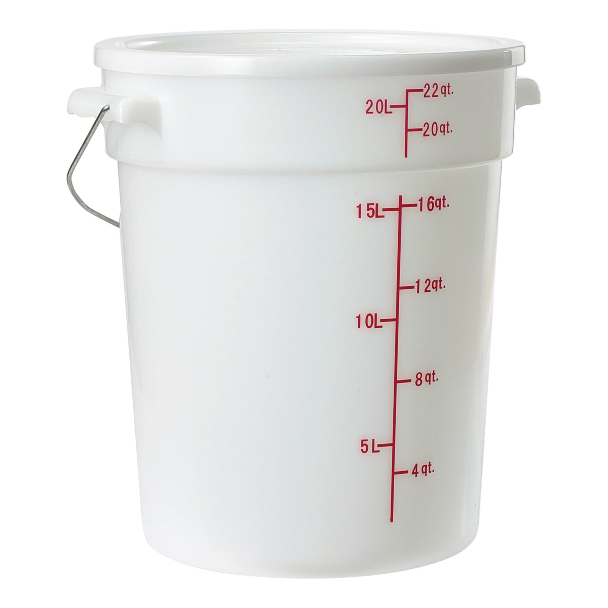 Beverage Dispenser White BPA Free Polypropylene 6 Gallon (PBDW-22)