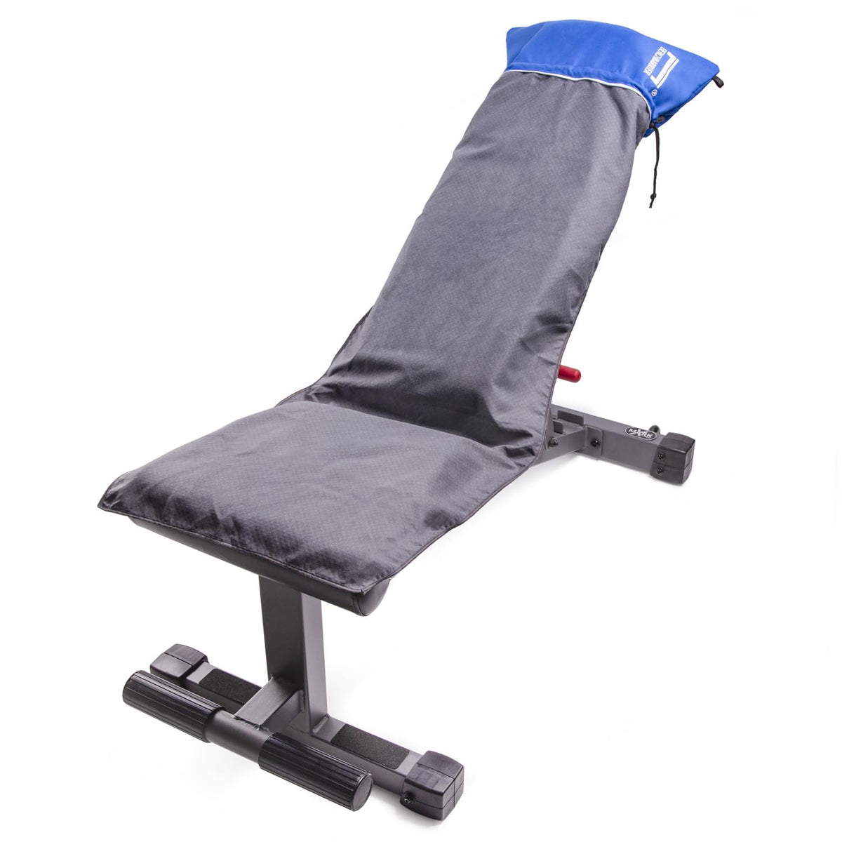 BENCHBARRIER® - The Next Step in Gym Hygiene | Protective Gym & Fitness Equipment Cover | Clean, No-Slip Microfiber Barrier for Sweaty, Germy Surfaces | Helps Stay Fresh Between Washes | Portable with Built-In Storage Pockets