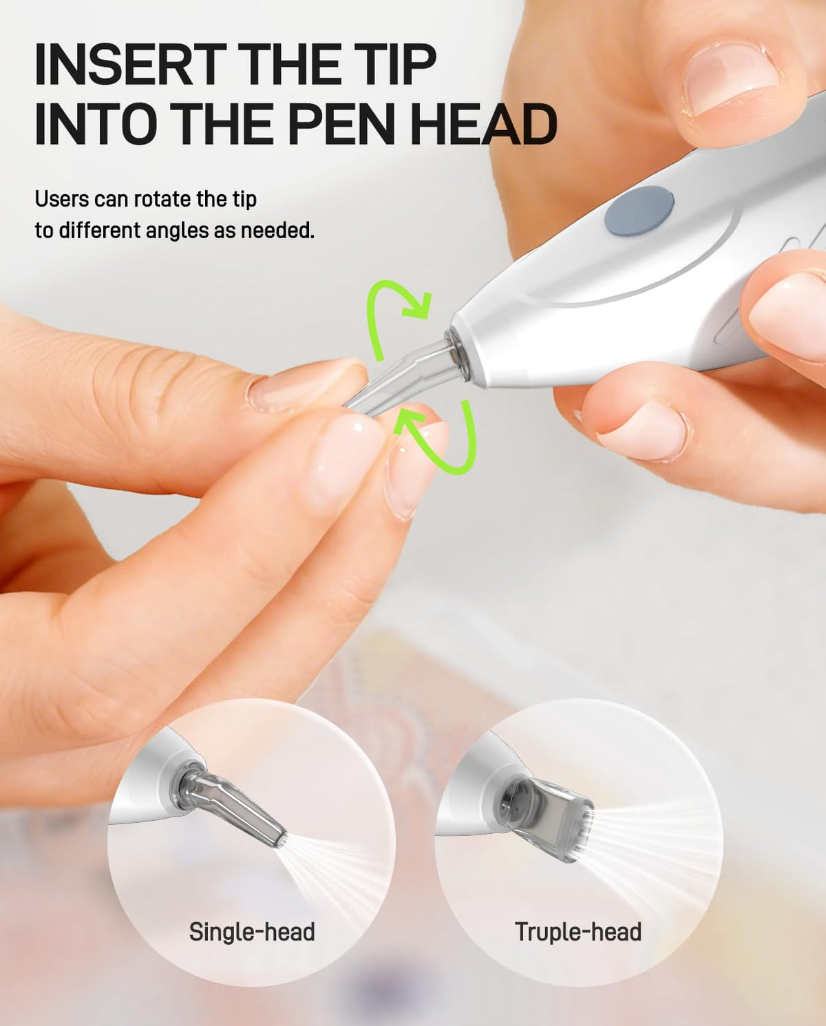 YOFIGO Electric Diamond Painting Pen,Wireless Art Pen for Diamond Painting with 3 Adjustable Suction Levels, Professional Diamond Art Pen with Magnetic Charging Base, Tool for DIY Craft