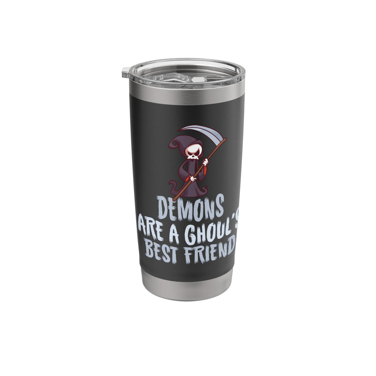Ghoul's Best Friend Halloween Design For BFF Stainless Steel Insulated Tumbler