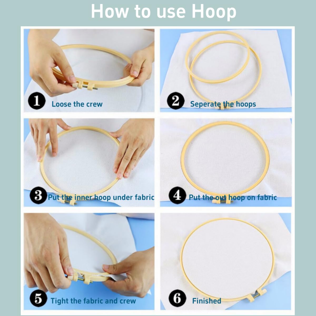 Punch Needle Kits Golden Doodle Dog Embroidery Starter Set with Hoop Easy for Beginners DIY Stress Relief Handmade Craft Hobby and Home Decor 20x20cm-3