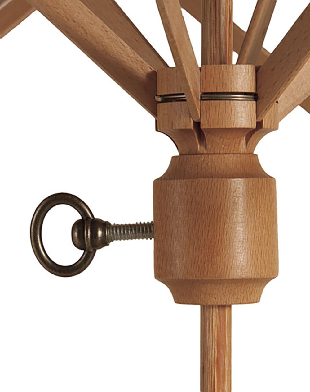 Knit Picks Yarn Winding Bundle - Yarn Ball Winder (Green) and Birch Wooden Yarn Swift