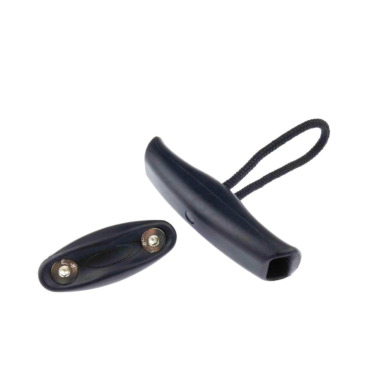 Zelerdo 4 Pack Kayak Carry Pull Handle T-Handle with Cord and Pad Eyes Screws