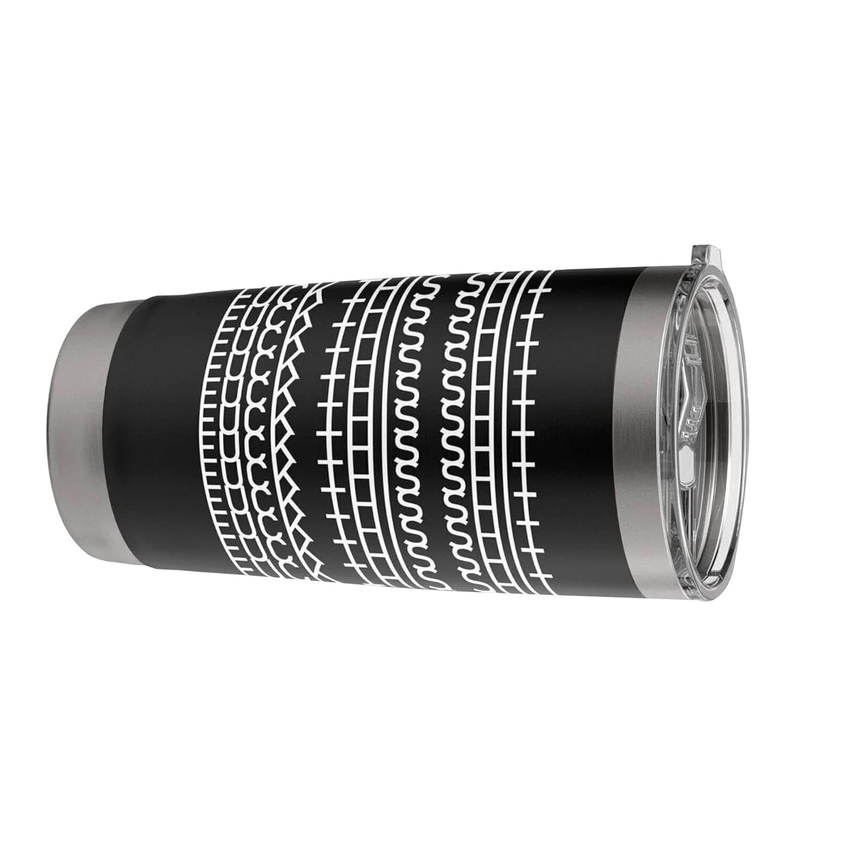ishenkea 20 Oz Stainless Steel Hidden Message Tumblers，Personalized Tumbler Gifts For Coworker (Black)