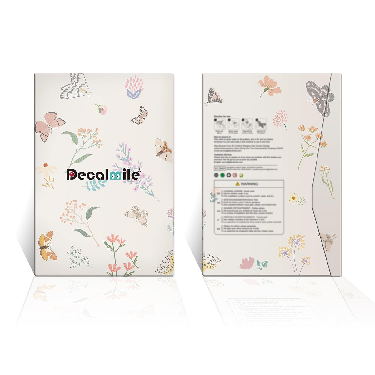 decalmile Fall Pumpkin Maple Leaves Double Sided Window Clings Autumn Harvest Dog Cat Scarecrow Birds on Tree Branch Anti-Collision Glass Doors Window Stickers Decals