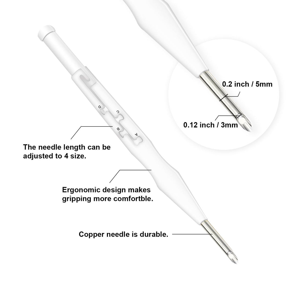 HAND U JOURNEY Punch Needle Beginner DIY Kit – 18 Colors Yarn, 2 x 8.4 Hoops with Panda & Cupcake Patterns, Punch Tool, Skill Guide, and 1 Blank Monk's Cloth for Creative Embroidery Craft