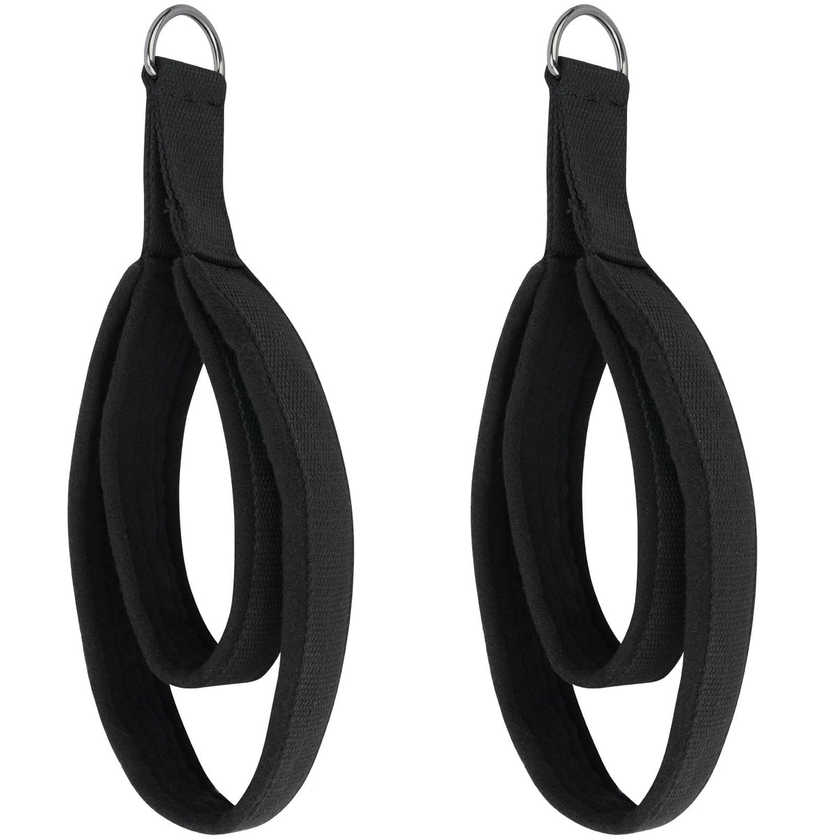 QSYZAIL 2Pcs Pilates Straps for Reformer Double Loop D-Ring for Home Gym Workout