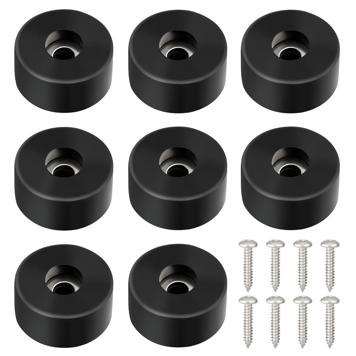 8PCS 192310GS Anti Vibration Rubber Feet for Air Compressors, Rubber Isolation Pads for Washing Machine, Coleman Powermate, Sanborn, Generators, Pressure Washers and More