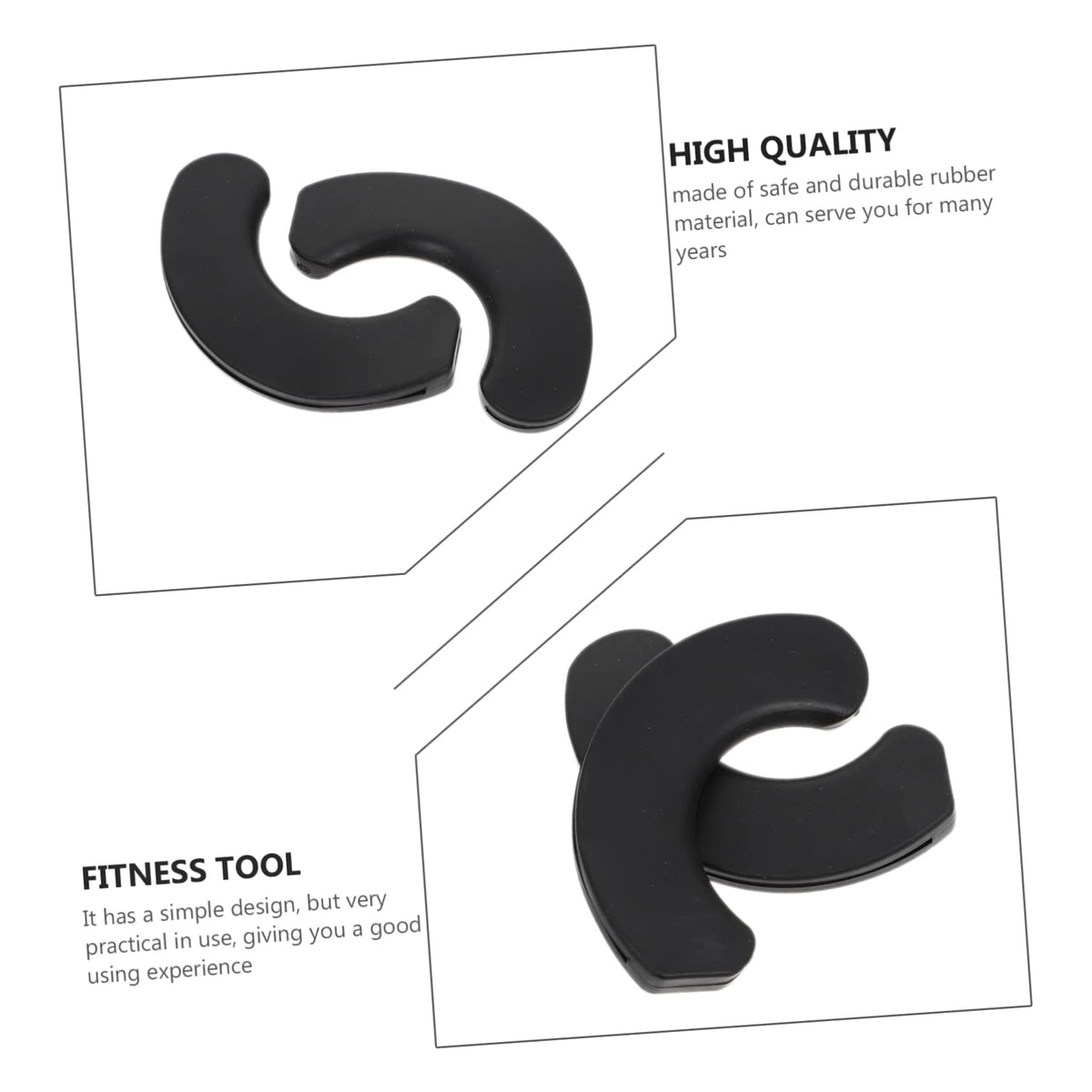 Toddmomy 20pcs Dumbbell Rest Portable Workout Equipment Fitness Accessories Floor Protector Mat Dumbbell Grips Fitness Tool Rubber Shockproof Pad Useful Dumbbell Holder Workout Tool Cushion