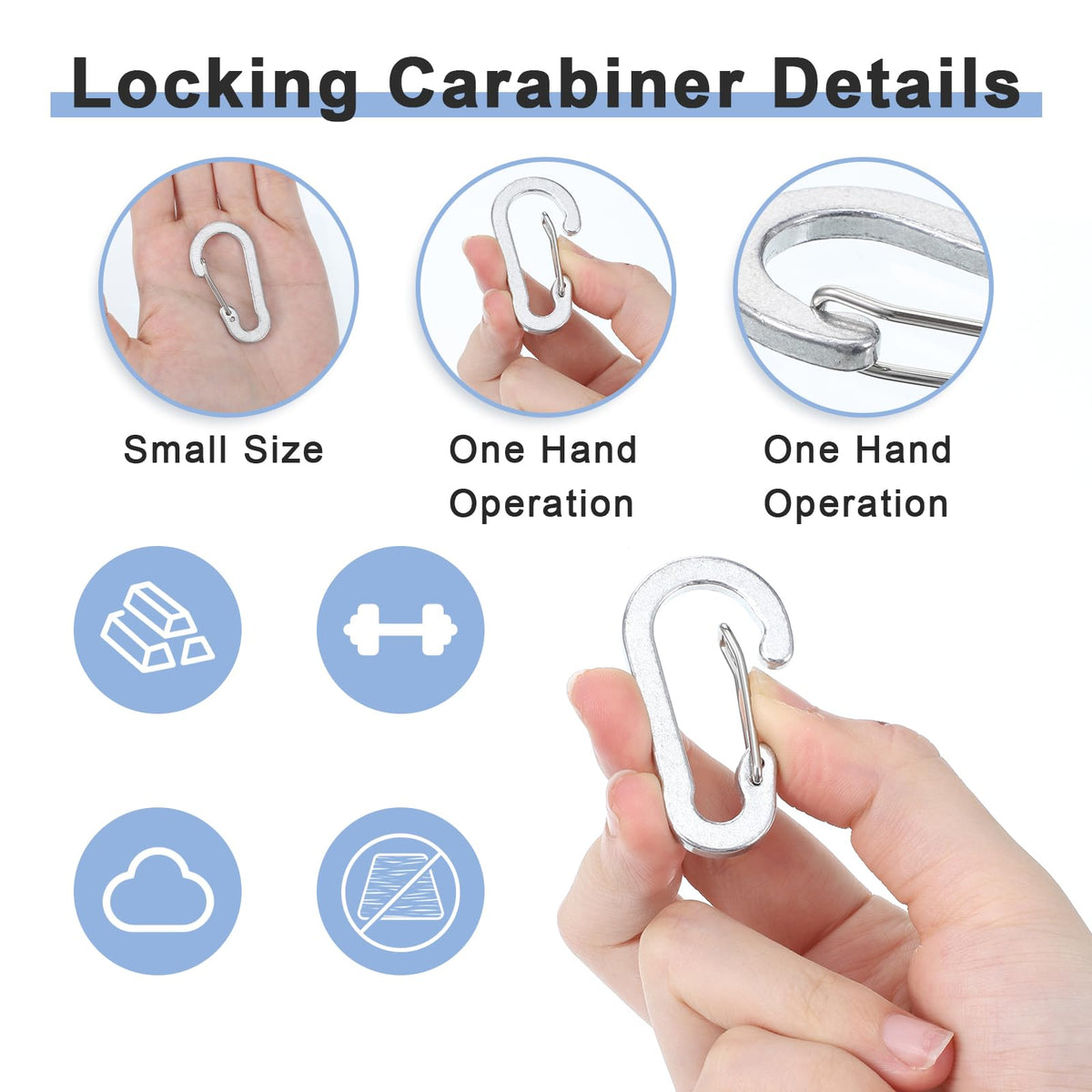 4PCS ID Holder Keychain with Stretchable Spiral Wristband and Carabiner Clip, Transparent Card Holder Keychain, Retractable Wrist Coil ID Badge Holders for Gym Sports Camping Women Men