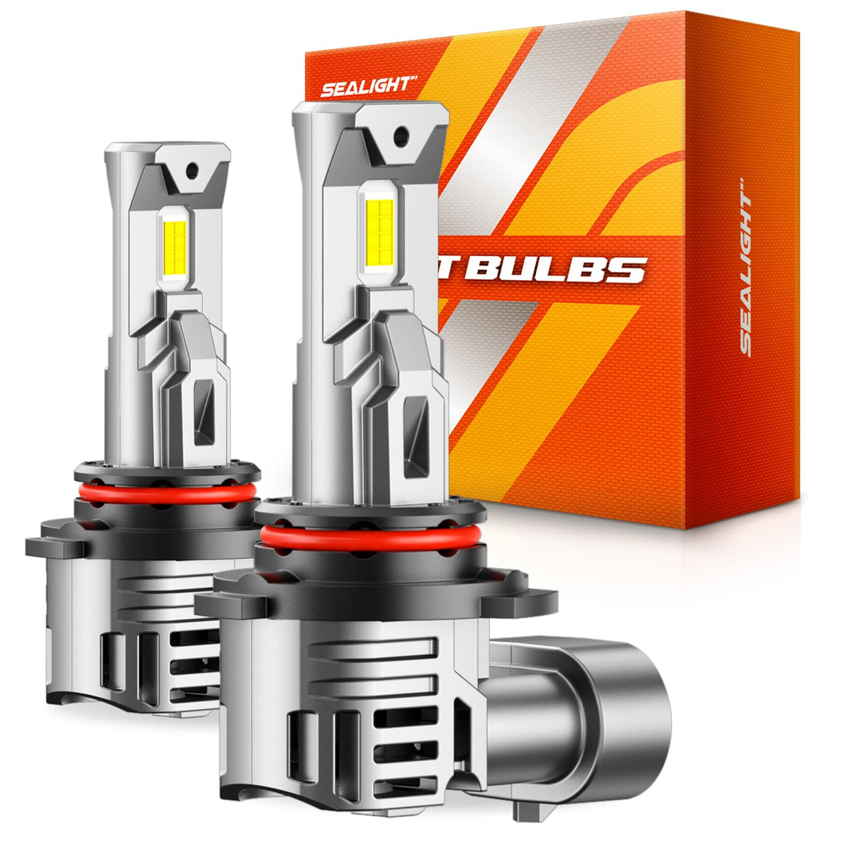 SEALIGHT 9005 LED Bulbs, 800% Brightness, 30000LM, 6500K White, S1-PRO Fog Light, IP68, 2 Pack