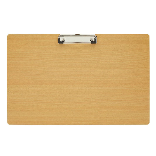 Juvale Wooden Clipboard - 11.5 x 17 in, Natural Wood - Lap Board & Lap Easel - Legal Size Clipboard for Forms - Portable Drawing Board