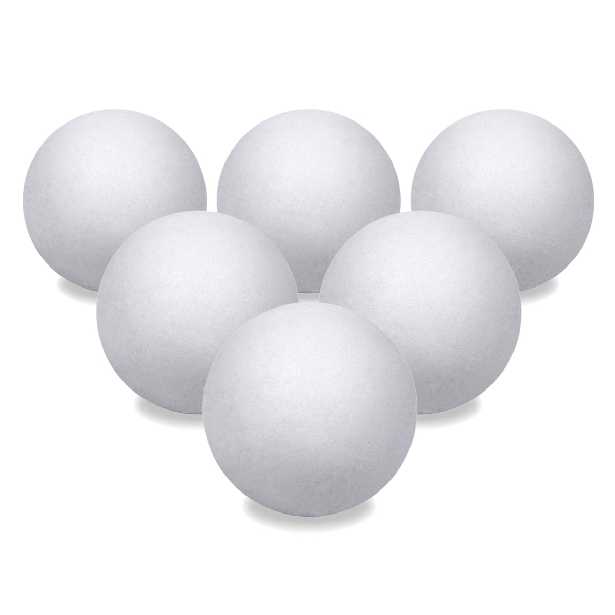 Velocity Soft Foam Practice Lacrosse Balls for Youth, Lacrosse Soft Training Balls for College and High School Beginners, Indoor Practice Soft Lacrosse Balls Official Size - White, 6