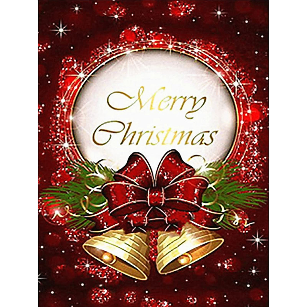Treat Me Diamond Painting Kits Diamond Art Kit for Adults Full Drill Square Rhinestone Arts Christmas Pattern for Home Wall Decor, 30x40cm/11.8x15.7in