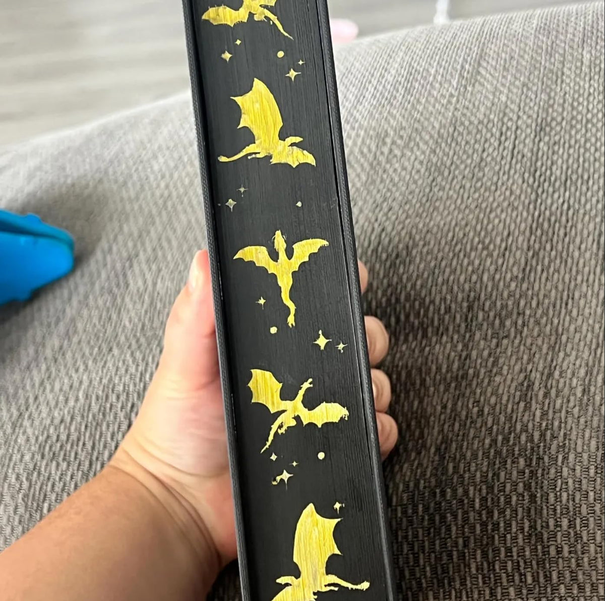 Dragon Border Stencils for Painting Book Edge Stencil Templates Reusable Stencils for Painting on Wood Book Canvas T-Shirts