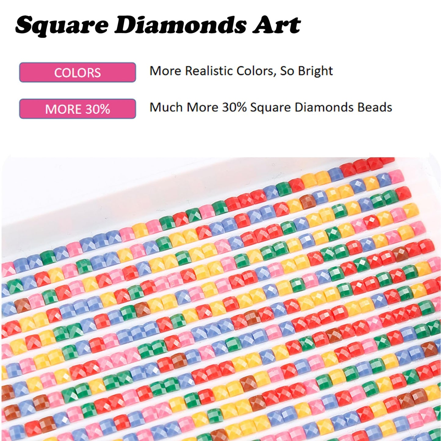YALKIN Square 5D Diamond Painting Kits for Adults, Dandelion Large Diamond Art Kits Full Drill Diamond Painting Kit for Adult Beginners, DIY Crystal Picture Art for Home Wall Decor 40x70CM/15.8x27.6in