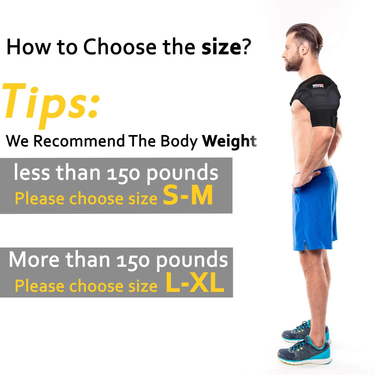 Shoulder Brace for Men and Women Rotator Cuff - for Bursitis, Dislocated AC Joint, Labrum Tear, Tendonitis,Neoprene Compression Support Sleeve for Men and Women (Pink S-M)