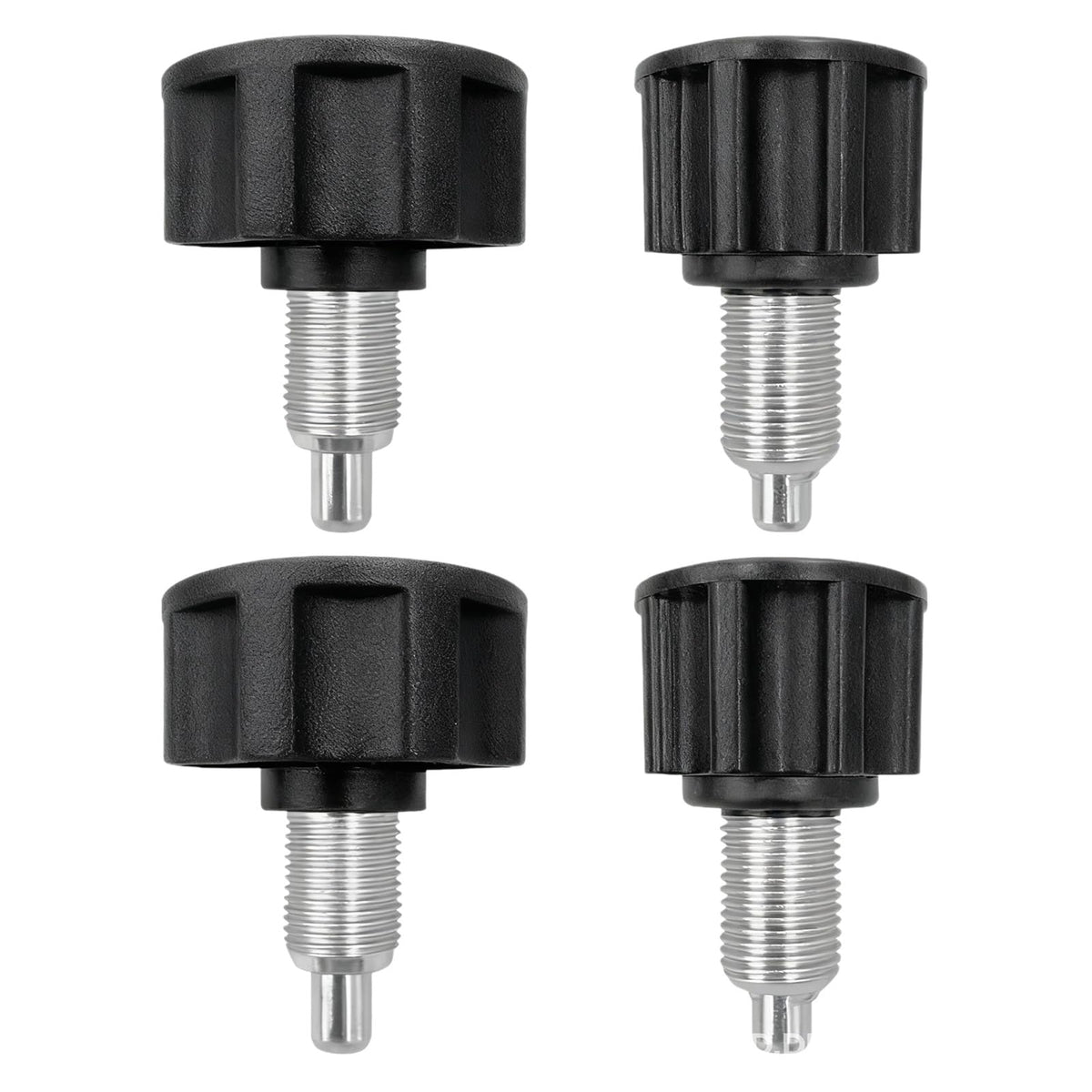 Frdhee 4Pcs Pop Pull Pin Knob M16, Adjustment Fitness Pop Pull Pin Knob for Fitness Equipment, Exercise Bike Pin Knob Replacement Parts for Fitness Equipment Exercise Machines
