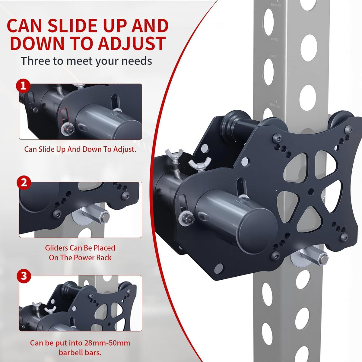AHTAPFON Smith Machine Attachments for Cable Machine Attachments,Cable Pulley Attachments for Power Rack Attachments,Squat Rack Attachments for Cable Crossover Deep Squat LAT Pull Down