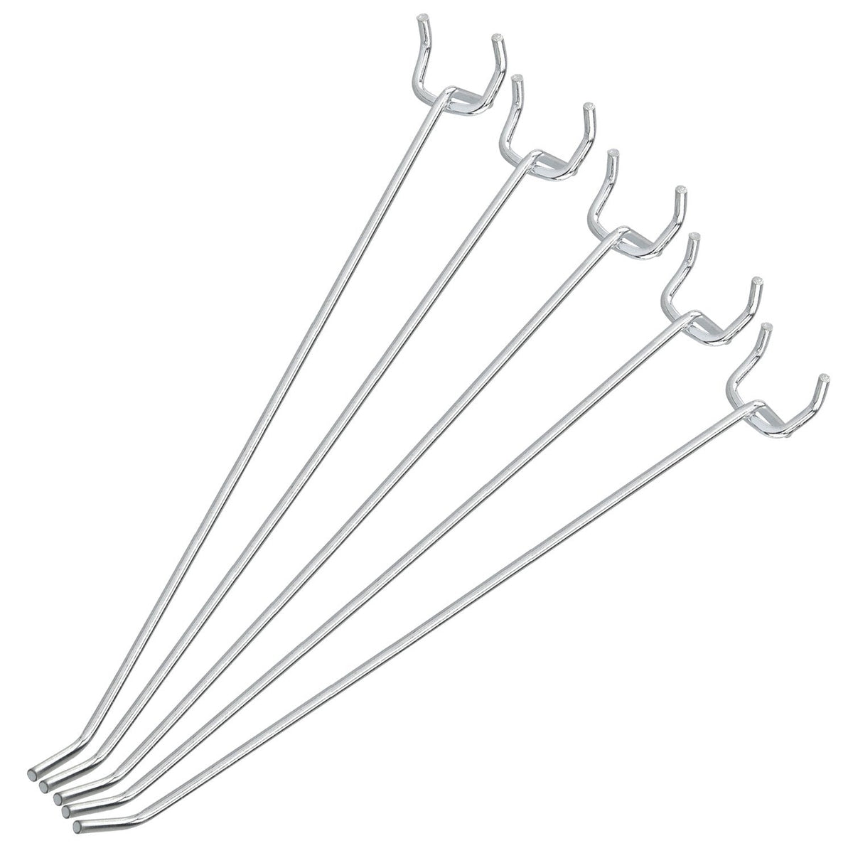 Neiko 53104A 8” Pegboard Hook Organizer Kit, 50 Pack, Hanging Hooks Set for Garage Organization, Great for Wall Hanging and Shelving, Tool Storage, Craft Organizing
