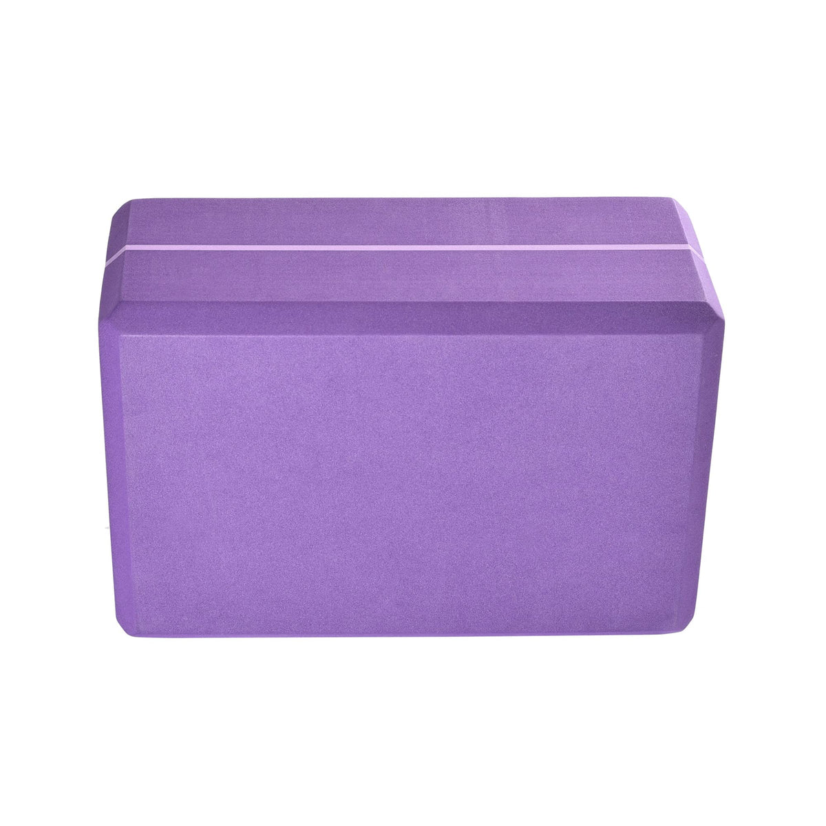 Hugger Mugger 4 in. Foam Yoga Block (Purple)