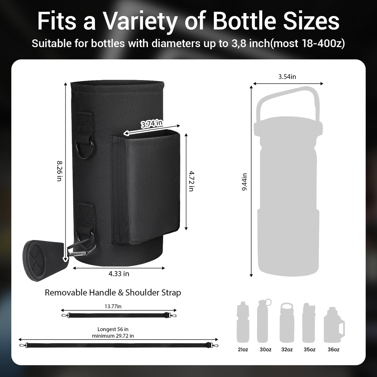Magnetic Gym Bag with Phone Pocket Water Bottle Holder – 6 Built-in Magnets for Hands-Free Use – Ideal for Workouts, Outdoor, Travel – Securely Attaches to Equipmen (Olive Green)