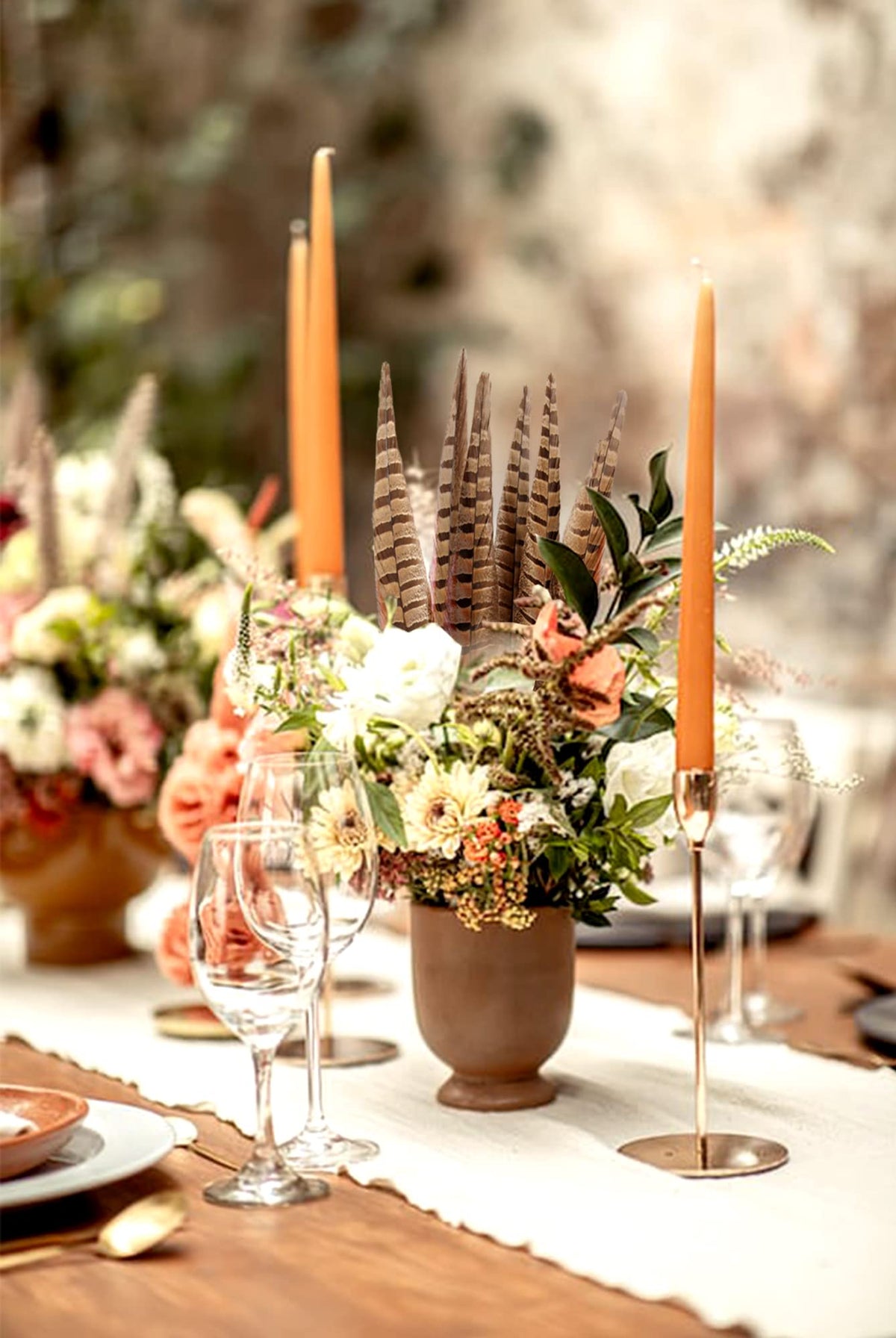 20pcs Female Pheasant Feather Natural Ringneck Tails Feathers 8-10inch 20-25cm for Crafts Home Wedding Party Performance DIY Decoration Pheasant Feather,Female Pheasant Feathers