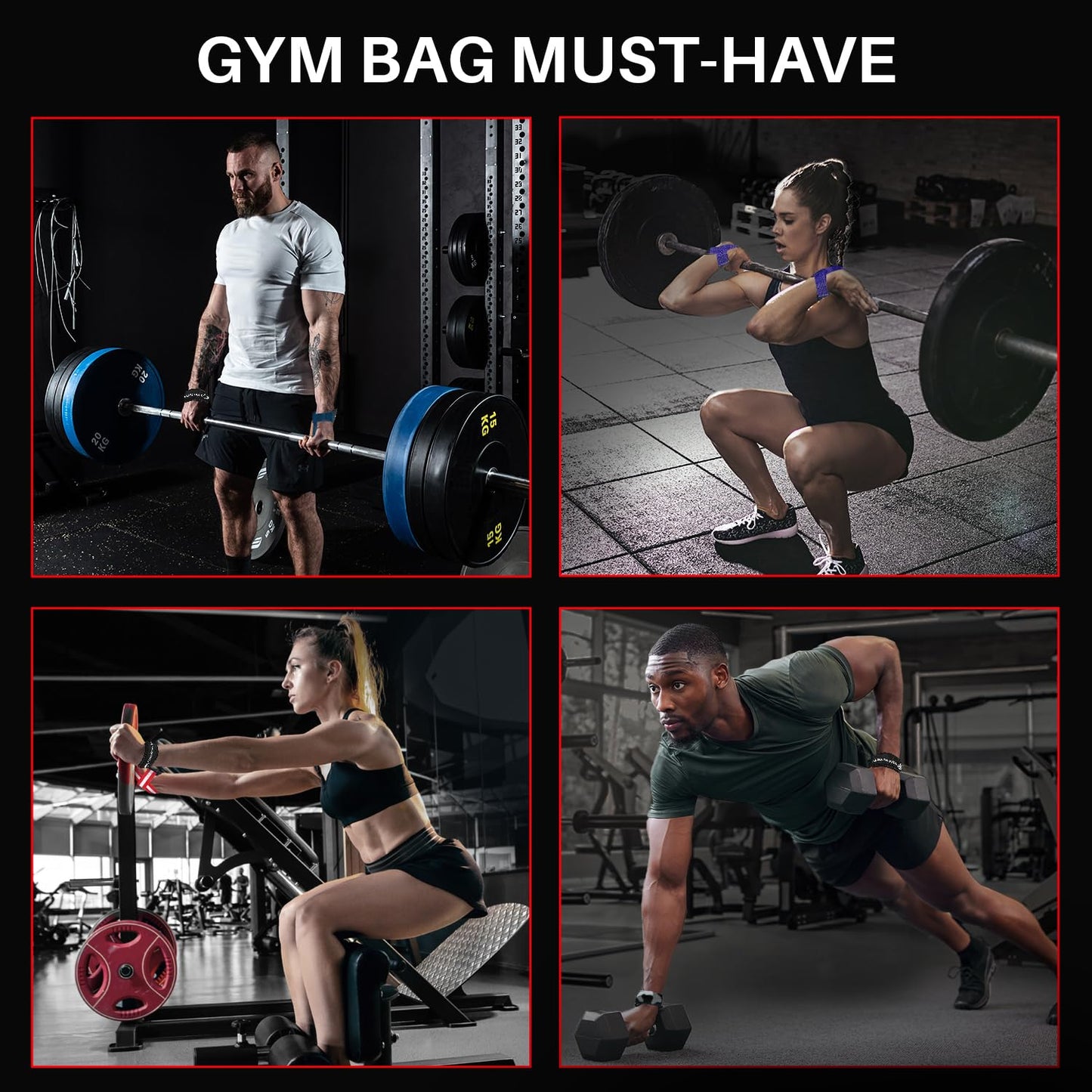 TECEUM Lifting Wrist Straps with Neoprene Padding Support – Navy Blue – Beast Mode – Heavy Duty Wrist Workout Straps For Men and Women – Ideal for Powerlifting, Strength Training, Bodybuilding
