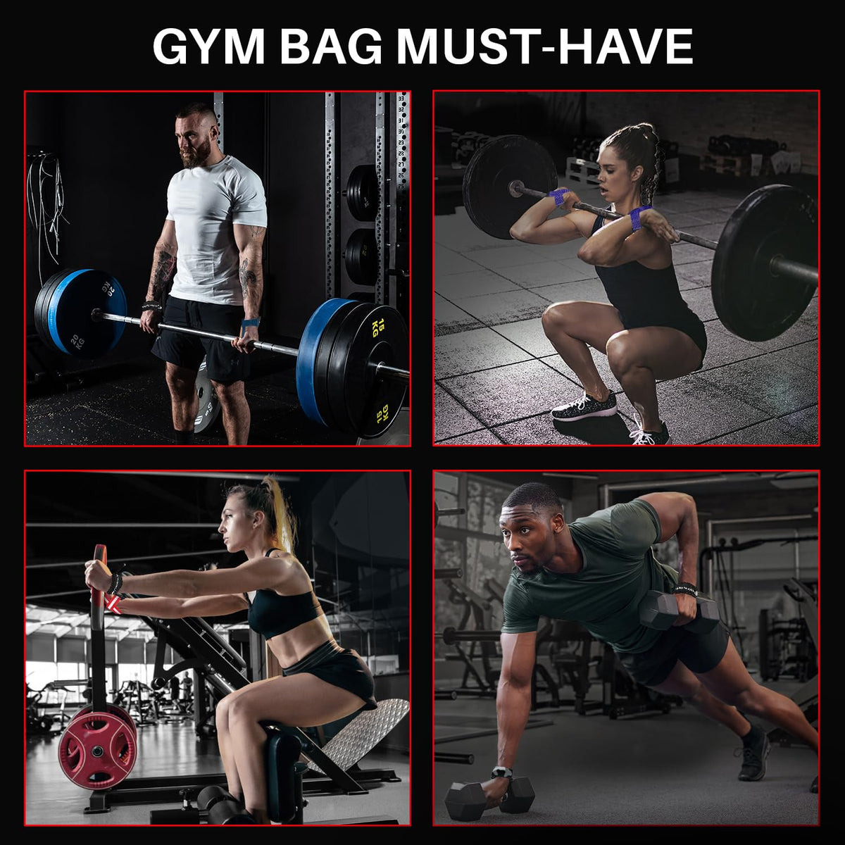 TECEUM Lifting Wrist Straps with Neoprene Padding Support – US Flag – Queen of Lifts – Heavy Duty Wrist Workout Straps For Men and Women – Ideal for Powerlifting, Strength Training, Bodybuilding